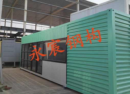 瓦楞鋼板焊制集裝箱